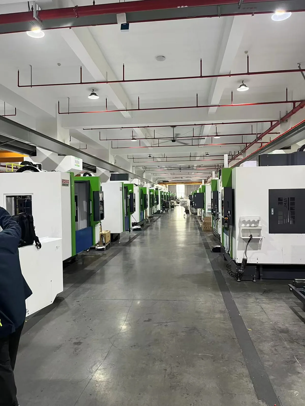 Yangsen vertical machining center production line